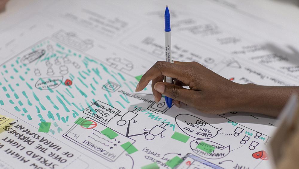 Human-centered design is a creative approach to solving complex community problems.